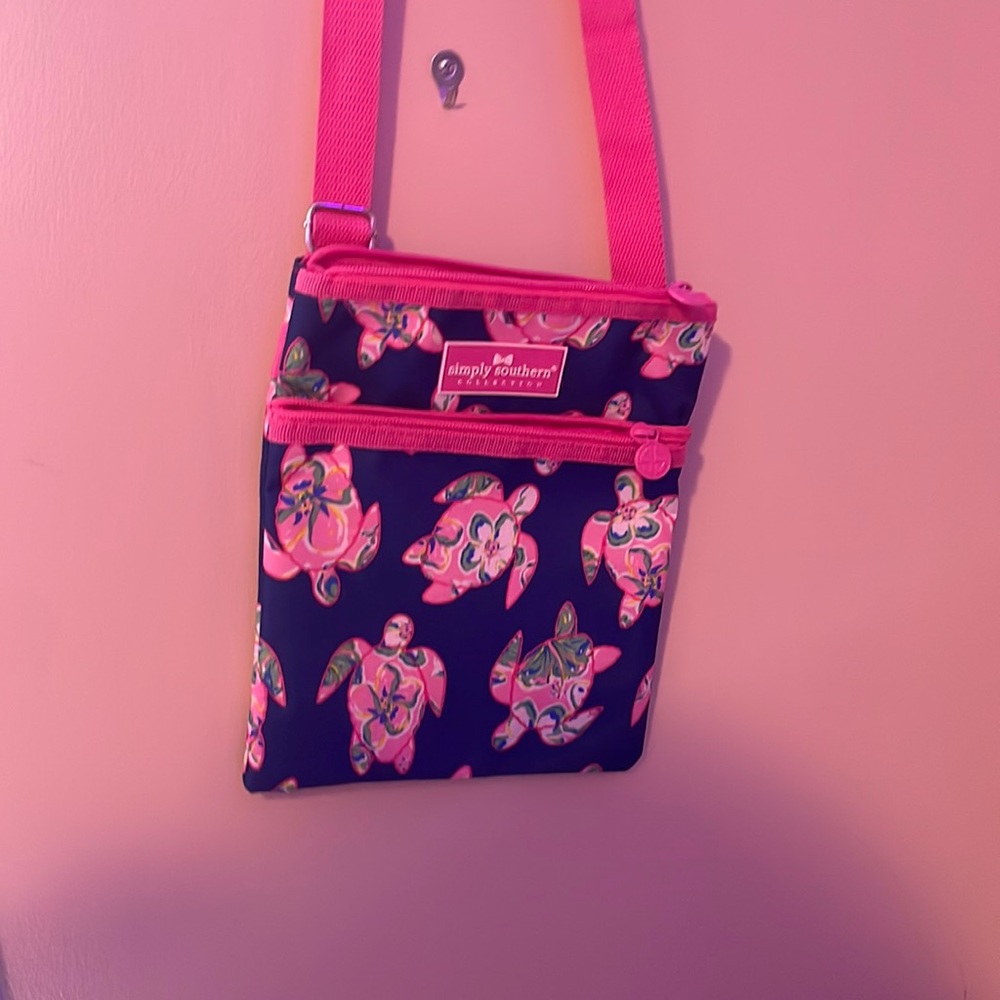 Blue and Pink| Decorated With Turtles|